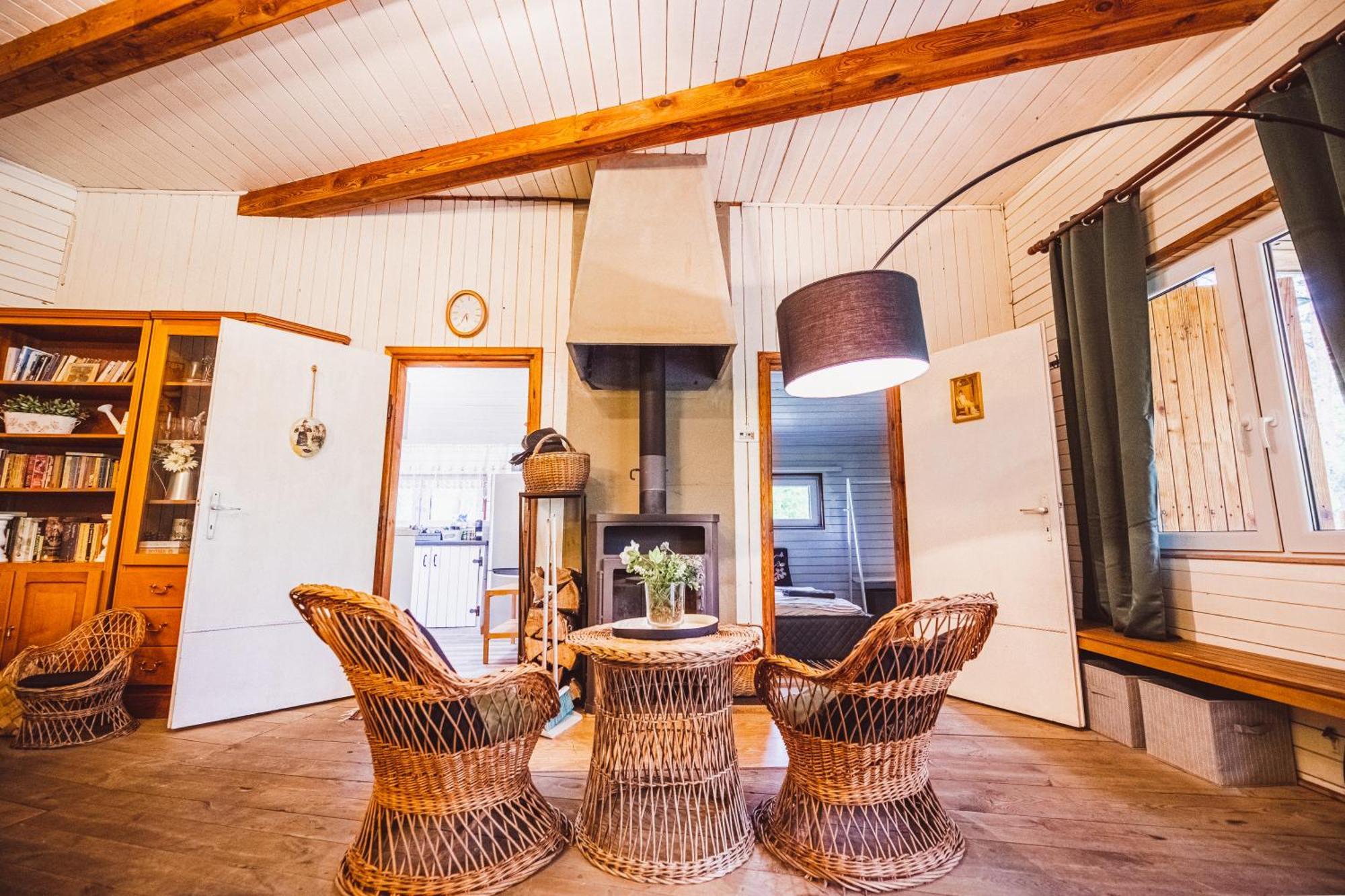 Cozy Nature Retreat With Patio Fireplace Garden Maciejowice Buitenkant foto