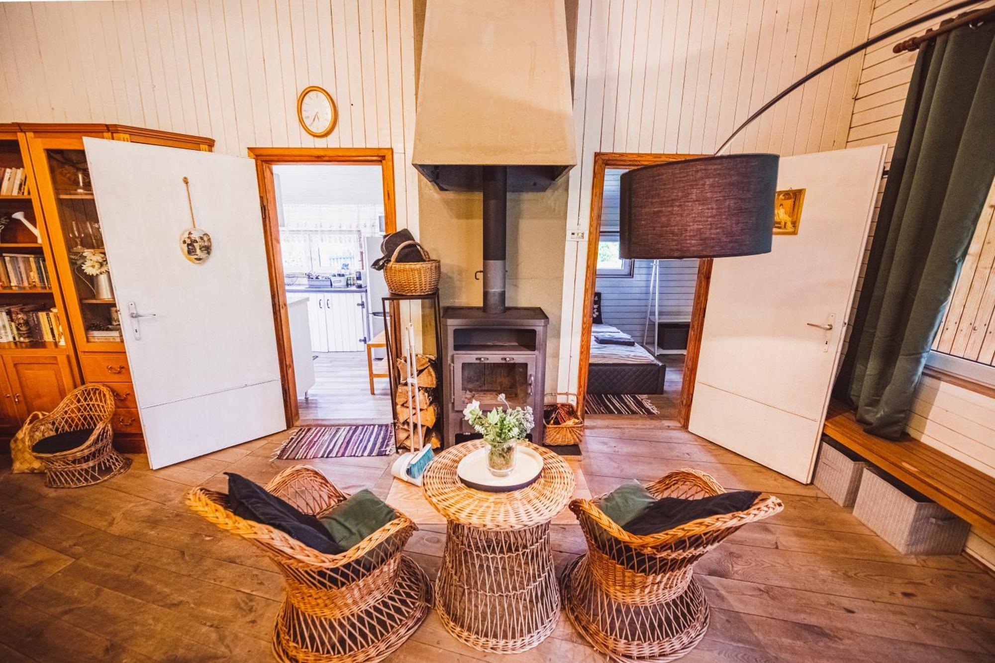 Cozy Nature Retreat With Patio Fireplace Garden Maciejowice Buitenkant foto