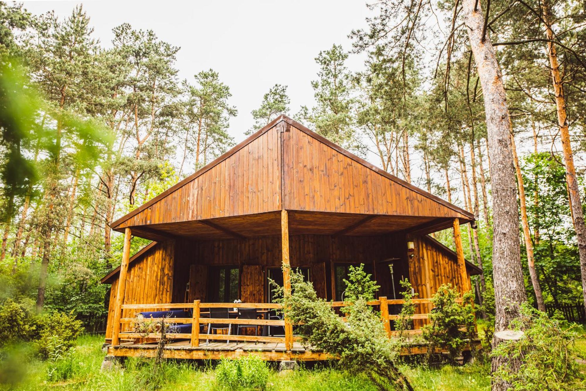 Cozy Nature Retreat With Patio Fireplace Garden Maciejowice Buitenkant foto